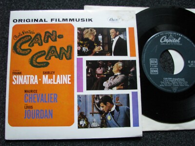 Cole Porter´s Can Can 7 PS-4 Track EP-1960 German-Capitol-Frank Sinatra-MacLaine