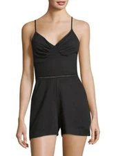 NWT 6 SHORE ROAD by POOJA CUT OUT TIE BACK SURFERS ROMPER S SMALL $198  SFS