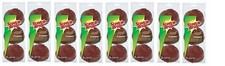Scotch-Brite Scouring Pad, 3"L, Copper Coated, PK3--lot of 8---V28