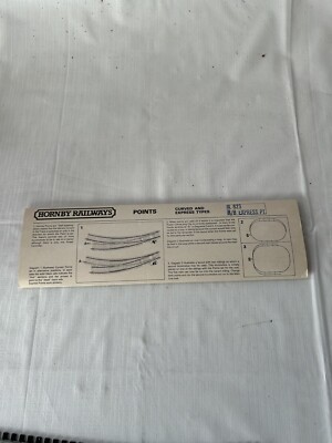 Hornby R623 rechte Expressspitze - gebogene und Express-Typen