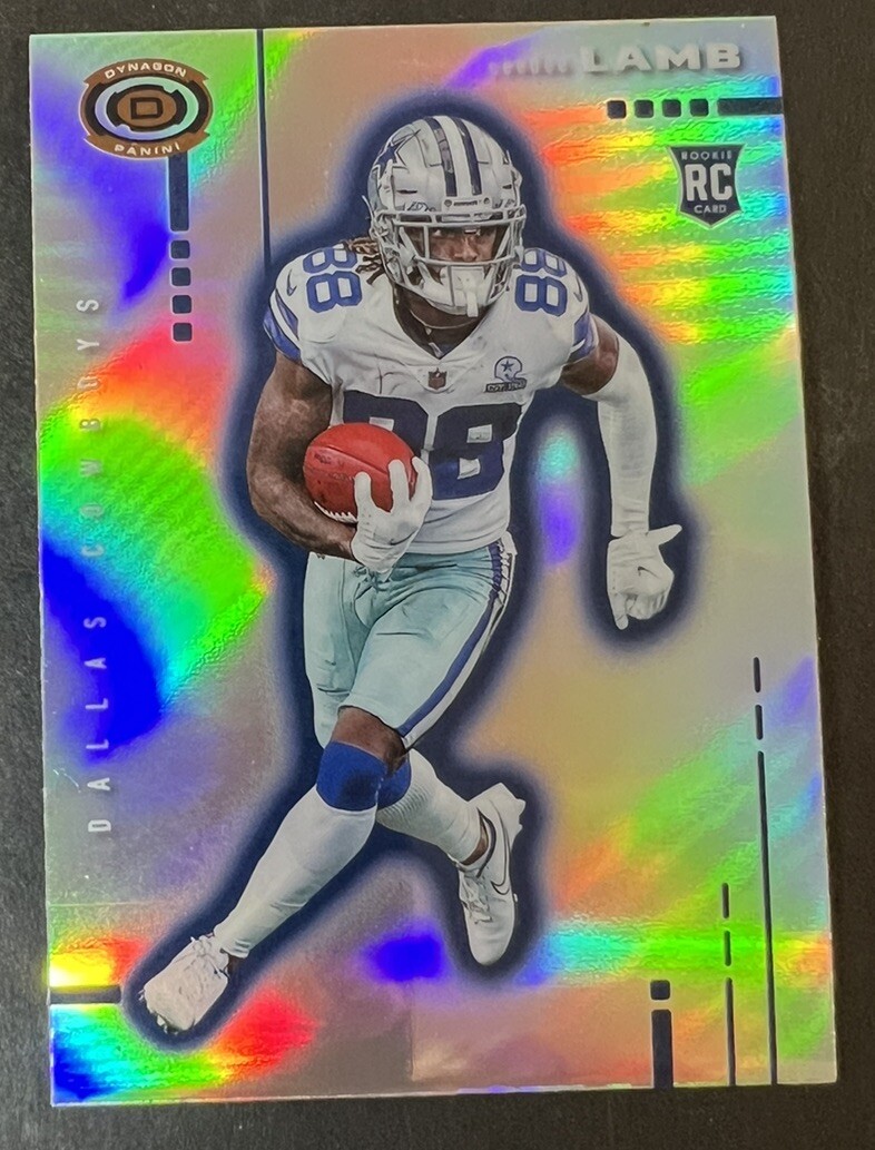 2020 Panini Chronicles - Dynagon Rookies Silver Prizm #D-11 SP CeeDee Lamb (RC)