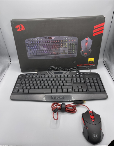 Redragon Gaming Essentials Keyboard/Mouse 2 in 1 Set - 第 1/7 張圖片