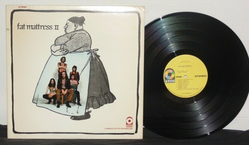 FAT MATTRESS II LP VG+ 1970 Atco SD33347 Presswell Plays Well Noel Redding