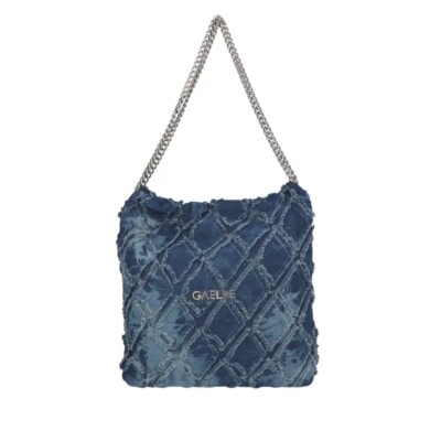Borsa Shopping Gaëlle Paris In Ecopelle Nera, Con Doppie Maniglie E Chiusura A Zip, Elegante E Spaziosa - 34x28x12 Cm