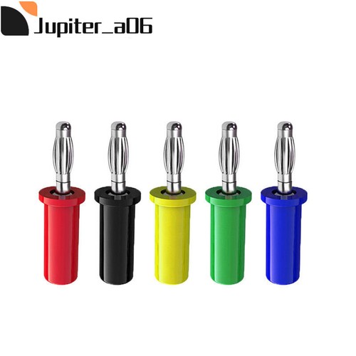 10PCS 24A Stackable 4mm Banana Plug Safety Connector Binding Post DIY Electrical - Picture 11 of 14