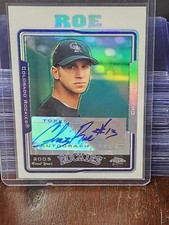 2005 Topps Chrome Update & Highlights - Chaz Roe #UH237 (AU, RC) /500
