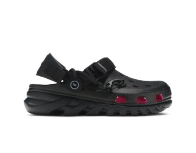 POST MALONE New Limited Edition X CROCS M10 W12 Post Malone X Crocs POSTY Co Mens Size 4 Womens Sz 6 Black  main image 4