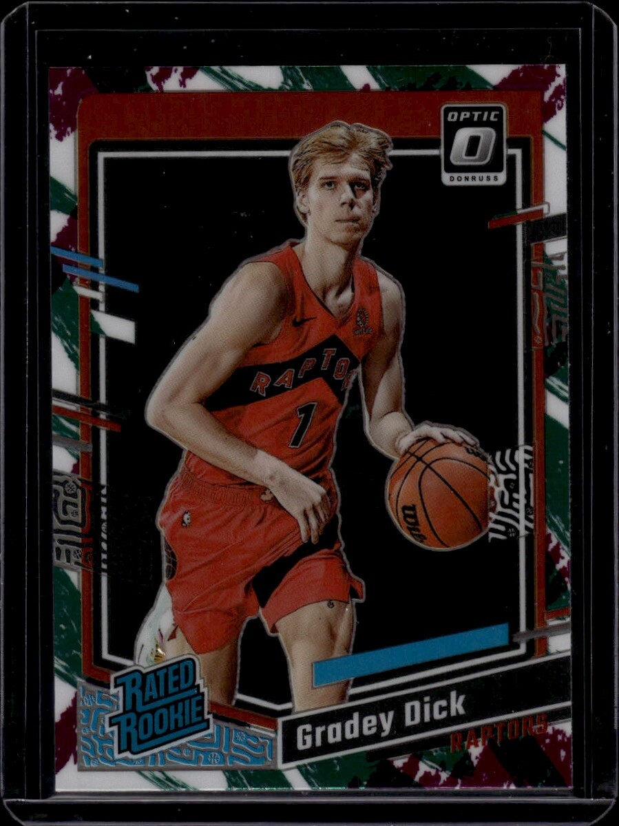 2023-24 Donruss Optic #212 Gradey Dick Rated Rookie JAZZ PARALLEL