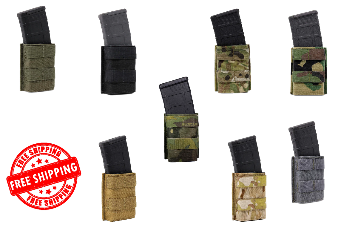 Esstac KYWI 556 5.56 Single Midlength Rifle Magazine Pouch -See