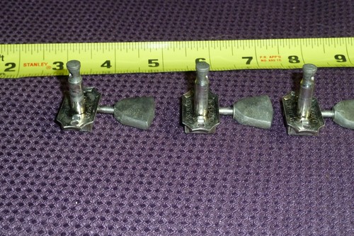 Late 1960s – 1970s Nickle Gibson Deluxe Double Line Guitar Tuners - Item PT - Picture 14 of 24