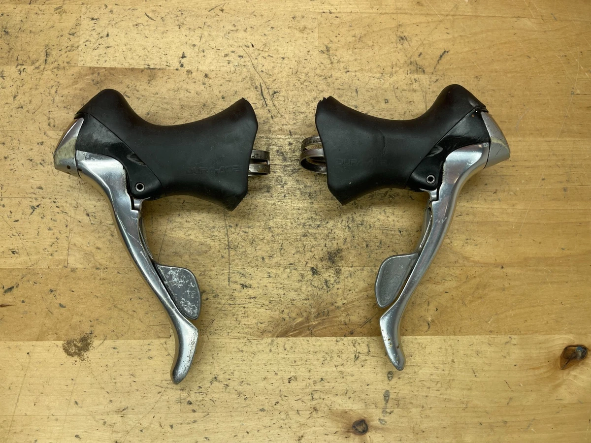 Shimano Dura Ace Shifters Brifters L R Flight Deck 2 x 9s Shift Lever ST 7700