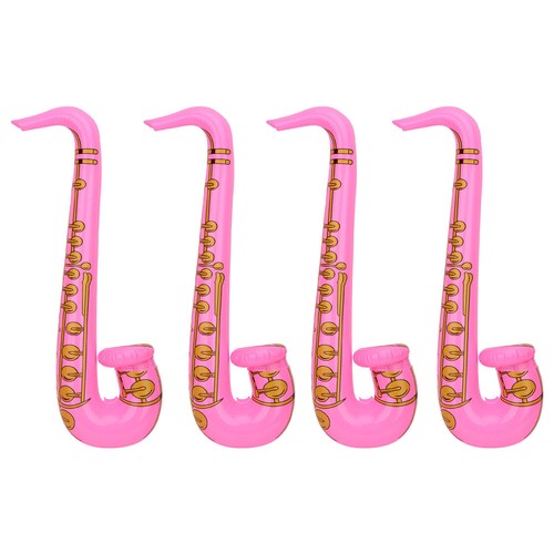 1-12pcs Party Inflatable Toy Blow Up Saxophones Music Instruments Fancy Prop UK - Picture 30 of 36