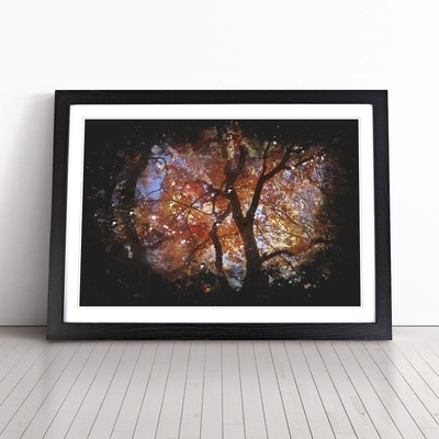 Ahornbaum Vol.2 Wandbild Kunstdruck gerahmt Leinwand Bild Poster Deko Wohnzimmer