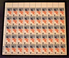 1964 US Stamps Scott #1249 5 Cent Voting - Full Sheet 50 - MNH