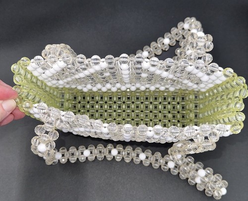 Shoulder bag Lemon Crystal beaded Women Tote - Picture 5 of 10