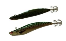 2pcs High Quanlity TIP RUN Deep water Squid jig 110mm/26g Slimy Mackrel