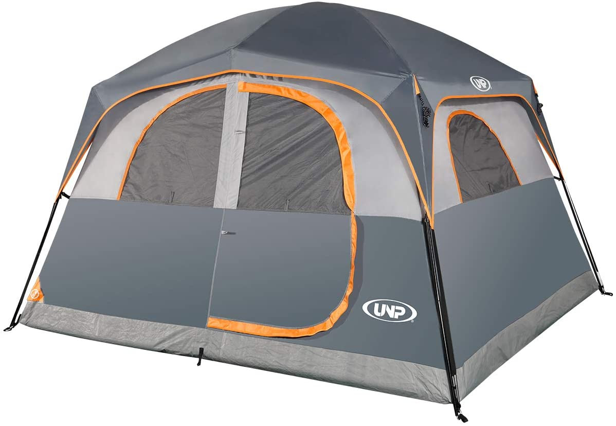 Tents 6 Person Waterproof Windproof Easy Setup,Double Layer Family Camping Tent