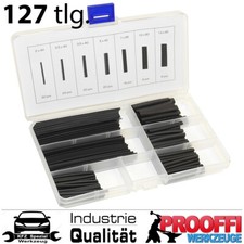 127-tlg Schrumpfschlauch Kabelschutz Kabel Isolation Sortiment Set TOP-QUALITÄT