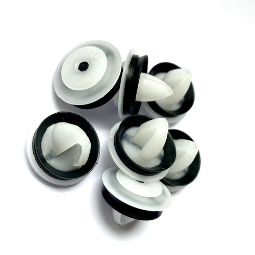 10 x Schiebetür Führungsschiene Abdeckung Clips für VW t5 Transporter Caddy - Picture 3 of 6