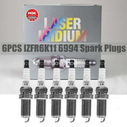 6Pcs NGK IZFR6K11 Iridium Spark Plugs for Honda Accord Civic Acura MDX