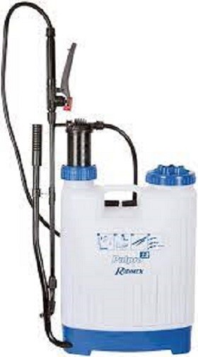 RIBIMEX NEBULIZZATORE SPALLA 12LT LANCIA FIBRA 1,2MT SPRUZZATORE GIARDINO POMPA
