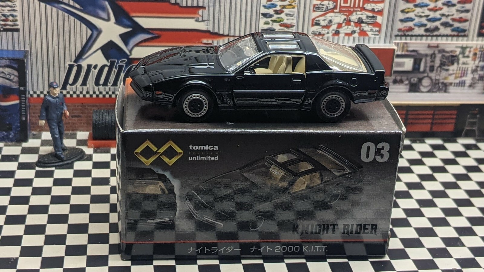 Tomica Premium Knight Rider Unlimited Diecast Model Car Black For Sale Online Ebay