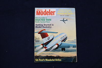 1962 JUNE AMERICAN MODELER MAGAZINE - BOEING'S 3-JET ''727'' COVER - E 11463