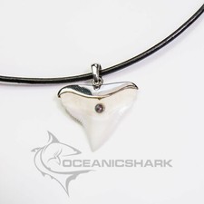 Bull Shark tooth silver Australian Coober pedy opal triplet s5