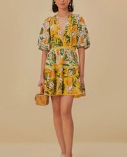 Farm Rio Biriba Mix Mini Dress Size S NWT