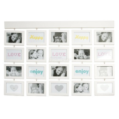 PT Present Time Memory Lane weiß MDF Holz Bilder Rahmen Halter Dekoration