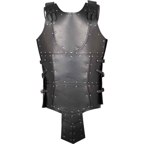 viking leather vest