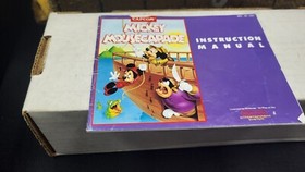 MICKEY MOUSECAPADE NINTENDO ORIGINAL NES VIDEO GAME INSTRUCTION MANUAL BOOK ONLY