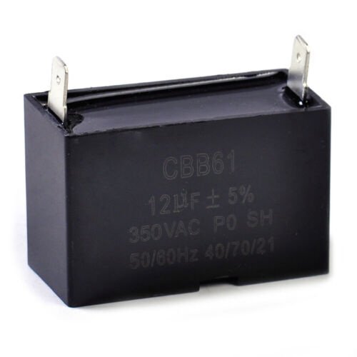 CBB61 12uF 350VAC Capacitor Small Gasoline Generator 350/60HZ Ceiling Fan Motor