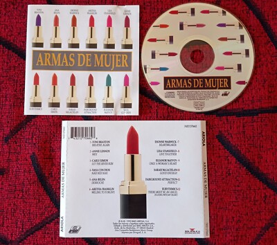 VAYA CON DIOS ARETHA FRANKLIN ANNIE LENNOX CARLY SIMON *ARMAS DE MUJER'' SPAIN CD