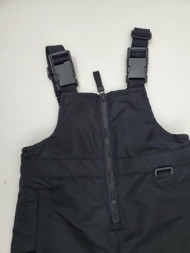 Circo Toddler Snow Suit Black Size 12M Adjustable Strap Front Zip - Afbeelding 5 van 12