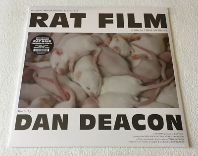 DAN DEACON~RAT FILM~2017 UK LTD EDITION RAT HAIR COLOURED VINYL LP + DOWNLOAD
