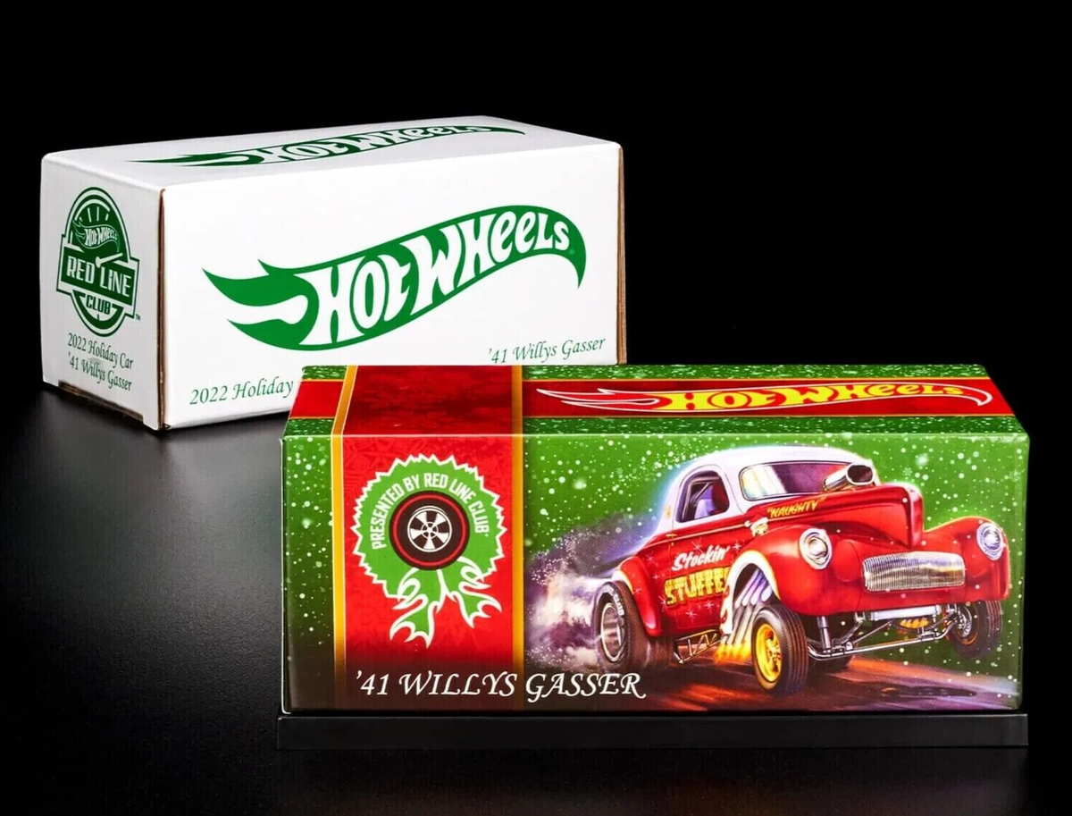 ‘41 WILLYS GASSER レッドラインクラブ RLC ホットウィール The ultimate stocking stuffer: RLC Exclusive '41 Willys