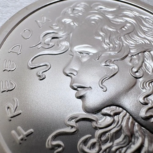 Very Rare 2013 Freedom Girl Silver Shield 1 oz .999 Silver BU [H3]
