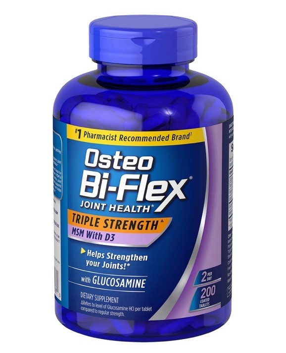 Osteo Bi-Flex Triple Strength Joint Health + Vitamin D3, 200 Tablets, UK SELLER