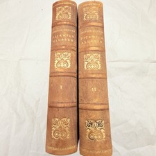 1918 Charles Dickens Pickwick Klubben Book 1 & 2 Antique Book Written In Dutch