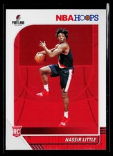 2019-20 Hoops #220 Nassir Little Portland Trail Blazers