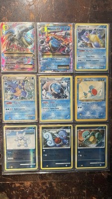 M Blastoise EX and Various Other XY Evolutions Some Holo Rare- 2 pages