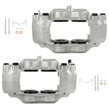Front Brake Calipers 2Pcs Brand New For 2006-2009 2010 Hummer H3 185019 185018