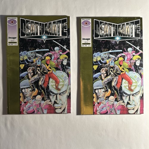 Deathmate Yellow Gold & Silver Valiant/Image Crossover 1993 Limited Editions Lot - Picture 12 of 17