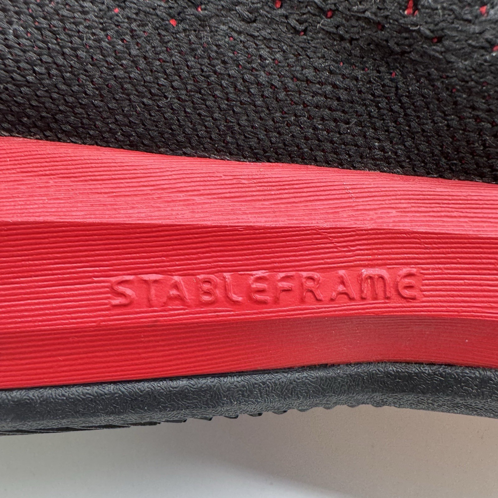 Adidas Crazylight Boost Techfit Basketball Shoes – Black Red – Size 17 US – Used