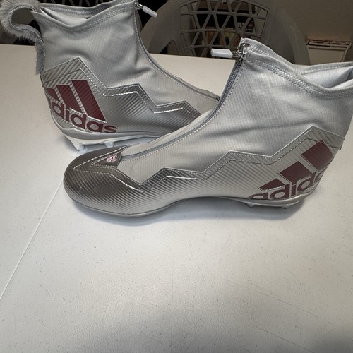 Adidas Nasty Fly NC State Wolfpack Player Issue Football Cleats Mens 16 HQ6405 - Picture 1 of 11