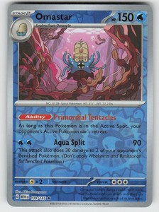1995 omastar pokemon card value Omastar Pokemon