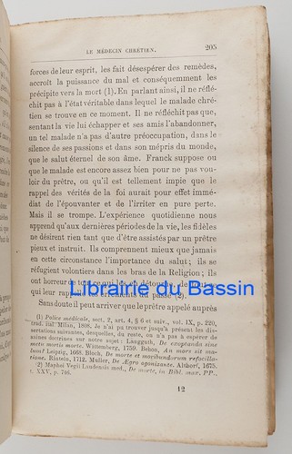 Le médecin chrétien ou médecine et religion Mgr Ange-Antoine Scotti 1882 - Picture 9 of 15