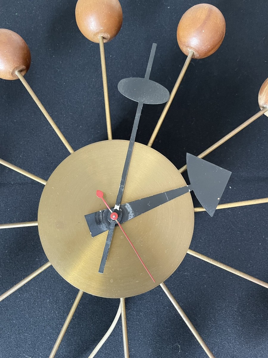 Original George Nelson Howard Miller Model 4755 Ball Wall Clock