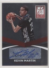 2014-15 Panini Donruss Elite Status Signatures 71/125 Kevin Martin #88 Auto 0h28